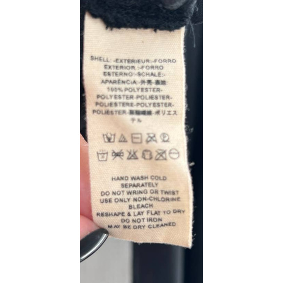 FREE PEOPLE black lightweight peasant style top size XS - Picture 6 of 9